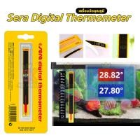 ราคา Sera Digital Thermometer วัดอุณหภูมิน้ำ แบบติดกระจก ด้านนอกตู้ปลา (19582487812)