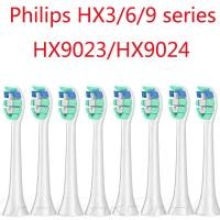 ราคา 4ชิ้นใช้ได้กับหัวแปรงไฟฟ้า Philips ทั่วไป HX3 6 9 series HX9023 HX9024หัวเปลี่ยน หัวแปรงสีฟันไฟฟ้า (20710975868)