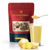 ราคา สิงโตทอง Singhtothong ขิงผงพรีเมียม100 สกัดสดจากไร่เชียงราย ไม่ผสมนํ้าตาล Ginger นํ้าขิง ขิงชง นํ้าขิงสําเร็จรูป (21064241590)
