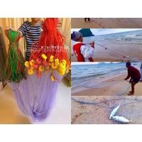 ราคา อวนลากชายหาด อวนลากชายฝั่ง แบบสำเร็จพร้อมใช้งาน ยาว 100 เมตร ทุ่นใหญ่ตะกั่วเม็ด (19070695071)
