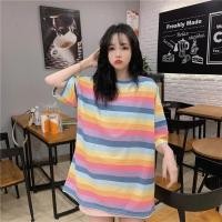 ราคา LH เสื้อยืดRainbow pastelคัลเลอร์ฟลูสุดๆ สวยปังไม่ซ้ำใคร (1562802456)