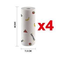 ราคา morfunz พร้อมส่งจากไทย กระดาษทิชชู่ซับน้ำมัน 25 25cm ทิชชู่ซับน้ำมัน กระดาษทิชชู่ กระดาษซับน้ำมัน ซักได้ kitchen issue (21362265598)