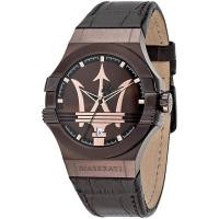 ราคา นาฬิกาข้อมือสำหรับผู้ชายหนังสแตนเลส Maserati Potenza Jam Tangan Lelaki R8851108011 (17594362892)