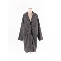 ราคา Pull Bear เสื้อคลุมโค้ท แขนยาวไหล่สโลป มีซับใน เนื้อผ้าหนา ป้ายแบรนด์ระบุไซส์EUR S Preloved (20690232079)