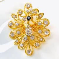 ราคา เข็มกลัดทองเครื่องประดับไทย เข็มกลัด เข็มกลัดทอง เข็มกลัดดอกไม้ เข็มกลัดนกยูงลวดลายต่างๆเกรซเข็มกลัดติดเสื้อเข็มกลัดคนท้อง (21114462413)