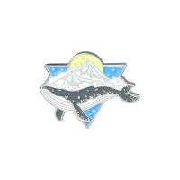 ราคา Pinhabit Ocean เข็มกลัดเคลือบรูปสัตว์เข็มกลัดแล่นเรือใบรูปปลาวาฬทะเล (11721159757)