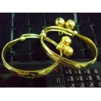 ราคา กำไลข้อเท้าเด็กทองเหลืองแท้ลายหงคู่มังกร (12744418946)