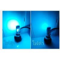 ราคา ของแท้ ไฟขาว 1หลอด ไฟหน้ารถจักรยานยนต์ LED 6ชิป RTD แสงขาว (7108830503)
