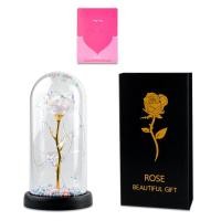 ราคา โรแมนติกดอกกุหลาบ โคมไฟตุ๊กตาหมี โคมไฟดอกกุหลาบ ตุ๊กตาจุ๊ป LEDรอบแก้วฝาครอบวันวาเลนไทน์ครบรอบวันเกิดของขวัญ (21127915551)