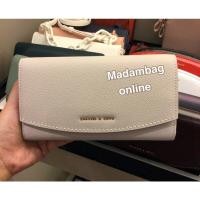 ราคา Charles Keith Clic Snap on Long Wallet กระเป๋าสตางค์ใบยาว (16327487063)