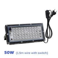 ราคา ไฟฟลัดไลท์ UV LED 395nm หลอดไฟเวทีฟลูออเรสเซนต์อัลตราไวโอเลตพร้อมปลั๊ก EU สำหรับปาร์ตี้แบล็กไลท์ (21170708719)