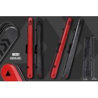 ราคา กระเป๋าใส่คันเบ็ด 1 ช่อง HCD1 ลายเคฟล่าร์ มี 2 สีดำ และแดง (17149339471)