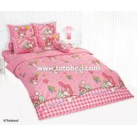 ราคา ครบชุด ถูกสุด Toto โตโต้ ชุดผ้าปู ผ้านวม ขนาด 3 5 5 6ฟุต มายเมโลดี้ My Melody ซานริโอ้ SANRIO MM19 MM20 MM47 MM50 MM51 MM52 MM53 สีชมพู ม่วง ดอกไม้ (17087708406)