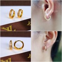 ราคา P 1 ห่วงเพชรทอง 9 มิล ต่างหูเพชรCZ ตุ้มหู ต่างหูหุ้มทอง ต่างหูทองไมครอน ต่างหูทอง24k ฟรีตลับทองทุกคู่ (20978442582)