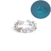 ราคา ILOVEDIY อเนกประสงค์ย้อนยุคใบแหวนคู่เรืองแสงที่สร้างสรรค์กิ่งใบกิ่งแหวนทองแดงหิน Hao (20767001344)