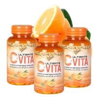 ราคา C vita Plus Ultimate วิตามินซี อัลติเมท 1000mg 3 กระปุก 180 เม็ด (2073122636)