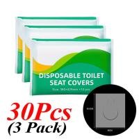 ราคา 10 30 50ชิ้นผ้าคลุมฝาชักโครกแบบใช้แล้วทิ้งผ้าคลุมฝาชักโครกแบบย่อยสลายได้สำหรับเดินทาง (19886304064)