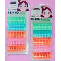 ราคา โรลม้วนผมพลาสติกคละสีแพ็ค2ชิ้นแพ็ค4ชิ้นแกนม้วนผมคละสี (10625308209)