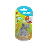 ราคา จุกนม คอกว้าง เนเจอร์สไมล์คอกว้าง แพ็ค 2 ชิ้น (20059041234)