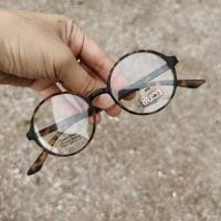 ราคา กรอบแว่นสายตา แว่นวินเทจ แว่นชินตา รุ่น Khom Six Con ทรงกลม กรอบพลาสติก ลายกระ สีดำ สีแดง สีสันสวยงาม วัสดุพรีเมี่ยม สวมใส่สบาย เลนส์ใส (16228271737)