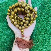 ราคา สร้อยประคำเนื้อเหล็กไหลสีทองสร้อยปะคำ (14556104997)