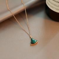 ราคา สร้อยคอพร้อมจี้ Bvlgari ทรงกระโปรง สร้อยคอแฟชั่น ไม่ลอกไม่ดำ พร้อมส่ง bvl02 (17046929058)