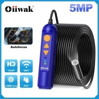 ราคา Oiiwak กล้องกล้องเอนโดสโคปไวไฟ5MP โฟกัสอัตโนมัติกล้องงูไร้สาย1944P 14ท่อ Mm กล้องงูกล้องจิ๋ว (19387509339)
