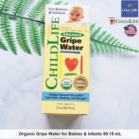 ราคา ไกร๊ป วอเตอร์ สำหรับทารกแรกเกิด เด็กอายุ 6 เดือนขึ้นไป Organic Gripe Water Soothes Stomach Discomfort for Babies Infants 59 15 mL Childlife Essentials (15469030224)