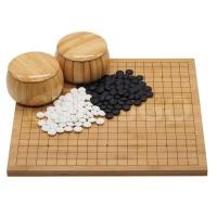 ราคา ชุดหมากล้อมไม้ไผ่มาตรฐาน19เส้น เม็ดเมลามีน (18346344552)