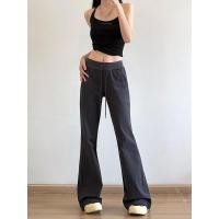 ราคา กางเกงขาม้า กางเกงวอร์ม ขาม้า ผ้านุ่มนิ่ม เอวสม็อค มีเชือกที่เอว กระเป๋าด้านข้าง (21318010213)