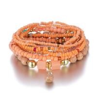 ราคา Boho ชุดสร้อยข้อมือลูกปัดข้าวหลากสีสำหรับผู้หญิงกำไลข้อมือแฟชั่นเครื่องประดับอัญมณีสำหรับปีกเสน่ห์หอไอเฟล (19760876391)