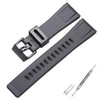 ราคา สายนาฬิกาเรซิน GA2000สายเรซิ่นเหมาะสำหรับ Casio GA2000 PRG600 PRW6600 PRG650อุปกรณ์สายรัดนาฬิกายาง24มม ทนทานกันเหงื่อ (18162419227)