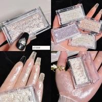 ราคา จานผงแป้งไฮไลท์แต่งหน้าคอนทัวร์ใบหน้าชิมเมอร์แสงน้ำไฮไลท์ให้ความสว่างเครื่องสำอาง (17470211103)