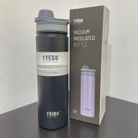 ราคา กระบอกน้ำทรงสปอร์ต มีหูหิ้ว TYESO ขวดกีฬา ขวดน้ำพกพา ขนาด 750ml (20641889356)