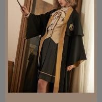 ราคา Joint paragraph JK coat uniform hooded wizard harry potter cloak coat dolman type cape cosine hermione (19734696459)