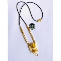 ราคา สร้อยคอเชือกร่มนอกขนาด2มิลคล้องหน้า3หลัง1 แต่งเศียรช้างลงสีเรซิ่นปัดทอง เม็ดทองเลเซอร์ ข้อทองเลเซอร์ ความยาวสั่งได้ (6705264023)