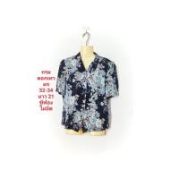ราคา เสื้อเชิ้ต เสื้อวินเทจ ลายดอกสวยๆ คละไซส์ 32 44 มือสอง งานคัด สภาพดี (21260529054)