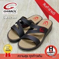 ราคา ส่งเร็ว ส่งด่วน สินค้าใหม่ รองเท้าสวมหญิง GAMBOL รุ่น GW42144 join the way สวมนุ่ม ใส่สบาย ทนทาน (18902037910)