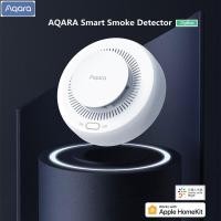 ราคา AQARA Zigbee Smart Smoke Detector Fire Sensor Sound Alert APP รีโมทคอนโทรล Xiaomi Mijia Mihome Homekit (15426917529)