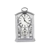 ราคา นาฬิกาตั้งโต๊ะ RHYTHM นาฬิกาตกแต่งบ้าน ลูกตุ้มแขวนลายดอกไม้ 14 x 22 8 ซม (18220840979)