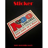 ราคา สติ๊กเกอร์สำนักท่อสูตร NLK Noo Lamlukka หนู ลำลูกกา สติ๊กเกอร์เท่ห์ๆ ติดรถ แต่งรถ ติดมอไซสวยๆเนื้อดี งานดี คมชัด สติ๊กเกอร์สำนักท่อซิ่ง (6238850466)