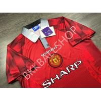 ราคา RETRO เสื้อฟุตบอลย้อนยุค แมนยู Home เหย้า 1996 98 (20846622288)