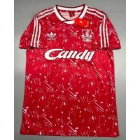 ราคา เสื้อบอล ย้อนยุค ลิเว่อพูล เหย้า 1989 Retro Liverpool Home ลายไผ่ เรโทร คลาสสิค 1989 91 (20505584737)