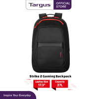 ราคา กระเป๋าเป้ใส่โน๊ตบุ๊คสำหรับขนาด 17 3 นิ้ว Targus Strike II Gaming Backpack Black TBB639GL (21320730973)