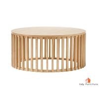 ราคา โต๊ะกลางกลม ไม้ยางพารา รุ่น Chana สีธรรมชาติ (19509462617)