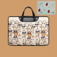 ราคา กระเป๋าใส่แล็ปท็อปสำหรับผู้หญิงกระเป๋าใส่โน๊ตบุ๊ค 180 เปิด ปลายการ์ตูนน่ารักขนาด 13 3 14 15 6 นิ้ว (19890570627)