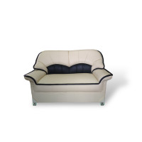 ราคา Sofa โซฟาชุดรับแขก2ที่นั่ง 138cm รุ่น2B หนังเทียมPD หลากสี ทูโทน ราคาถูก โครงสร้างไม้จริงแข็งแรง ฟองน้ำเกรดA จัดส่งทั่วไทย (20971665246)