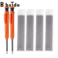 ราคา Bside Tool Store ดินสองานช่าง2ชิ้นดินสอไม้24เติมพร้อมหัวขีดทับเครื่องเหลาในตัว (14102414992)