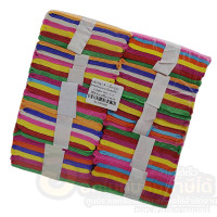 ราคา กระดาษสายรุ้ง 7 สี สายรุ้ง กระดาษย่น สำหรับประดับตกแต่ง กระดาษงานวัด ขนาด 1 5นิ้ว บรรจุ 70เส้น แพ็ค จำนวน 1แพ็ค พร้อมส่ง (18710622473)