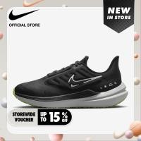 ราคา Nike Womens AIR Winflo 9 Shield Weatherized Road Running Shoes Black (16871542694)